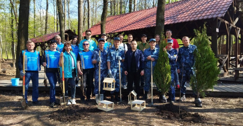 Сотрудники Ульяновскстата приняли участие в международной акции "Сад памяти"